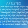 Liste des artistes participant au projet Paris-Africa, à l'unisson pour les enfants, de L'Unicef, sortie prévue le 25 octobre 2011.
