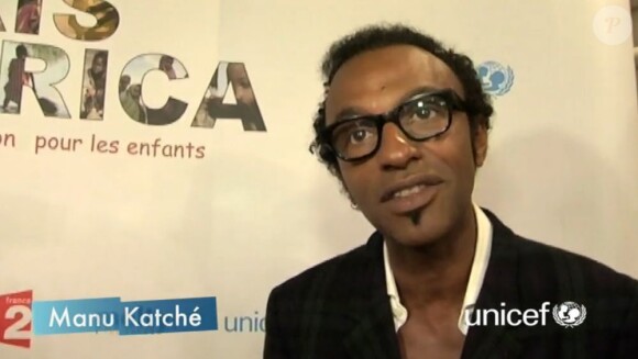 Manu Katché pour le projet Paris-Africa, à l'unisson pour les enfants, de L'Unicef, sortie prévue le 25 octobre 2011.