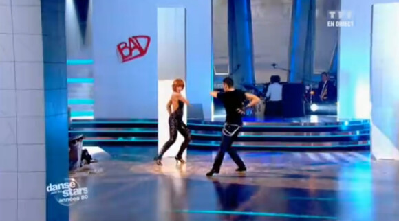 Baptiste Giabiconi et Fauve dansent sur Bad dans Danse avec les stars 2 sur TF1