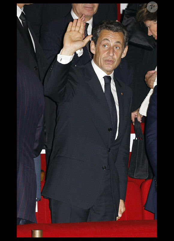 Nicolas Sarkozy le 28 septembre 2011 à Paris.
