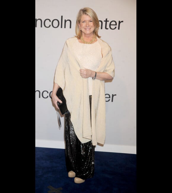 Martha Stewart lors de la soirée Evening with Ralph Lauren le 24 octobre 2011 à New York.