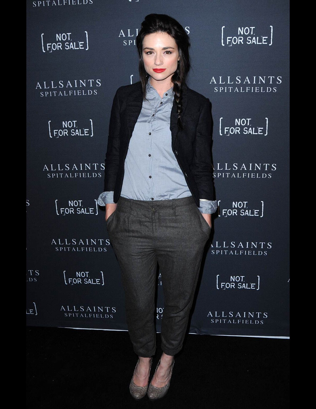 Photo : Crystal Reed à la soirée de présentation de la collection ...