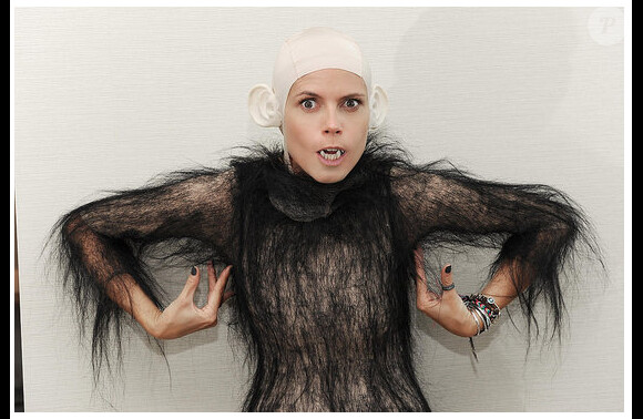 Heidi Klum sera un singe pour son Halloween 2011