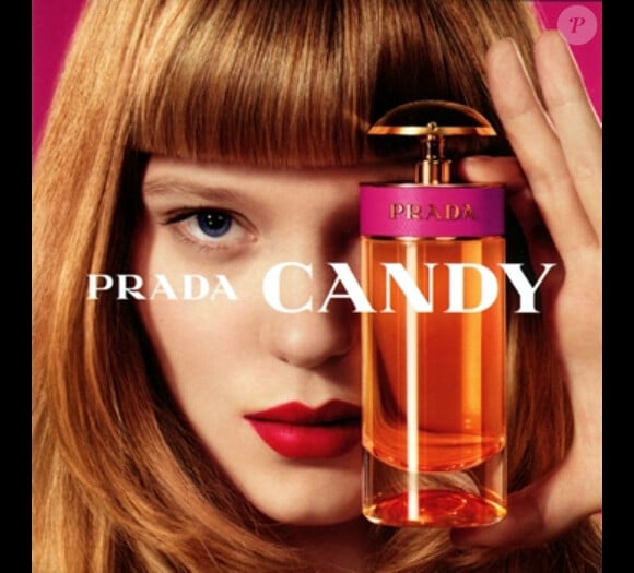Photo : Après le parfum Candy, l'actrice Léa Seydoux a posé pour la  collection Croisière 2012 de Prada. - Purepeople