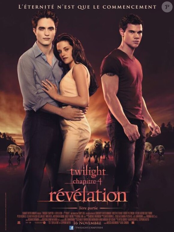 L'affiche de Twilight - Chapitre 4 : Révélation