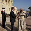 Le prince Albert II de Monaco recevait le 31 octobre 2011 en principauté le président du Mali Amadou Toumani Touré.