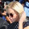 Lindsay Lohan arrive au tribunal de Los Angeles, mercredi 2 novembre 2011.