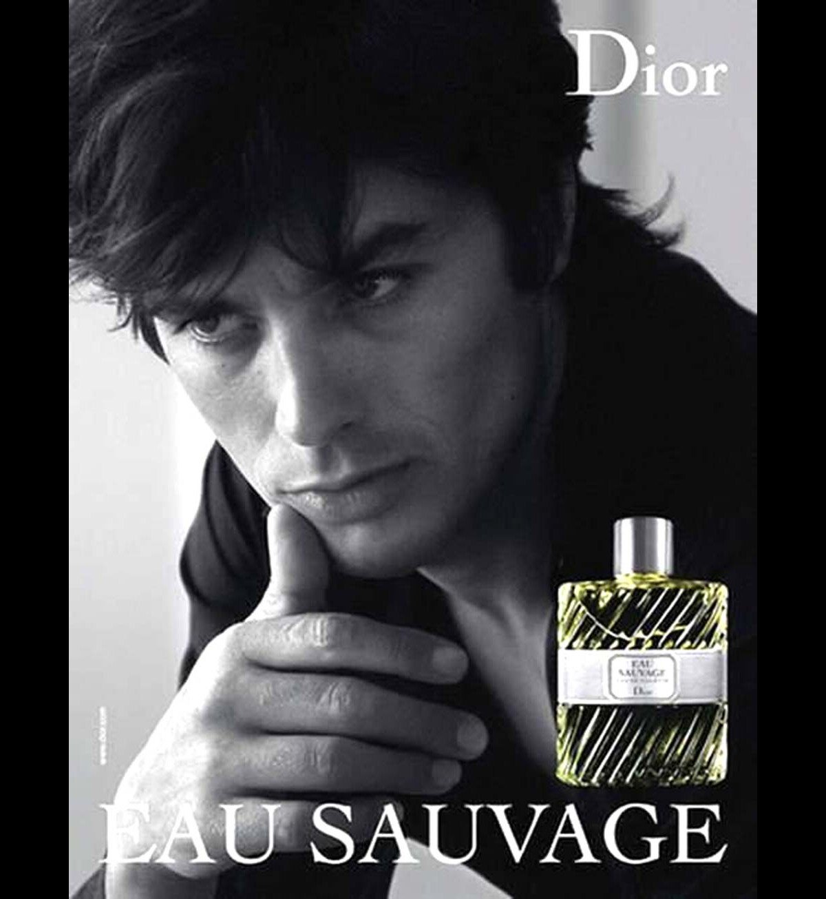 Alain Delon for Eau Sauvage by Christian Dior Movie Poster 2009