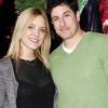 Jason Biggs et sa femme Jenny Mollen à Los Angeles pour l'avant première de A very Harold et Kumar 3D Christmas, le 2 novembre 2011.