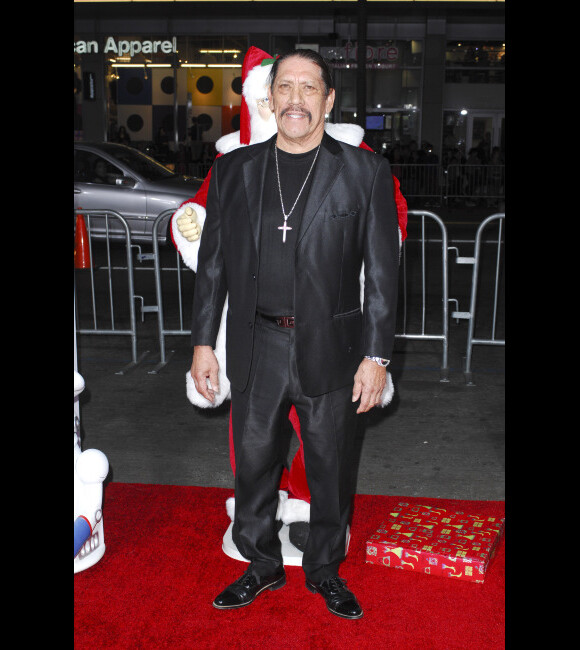 Danny Trejo à Los Angeles pour l'avant première de A very Harold et Kumar 3D Christmas, le 2 novembre 2011.