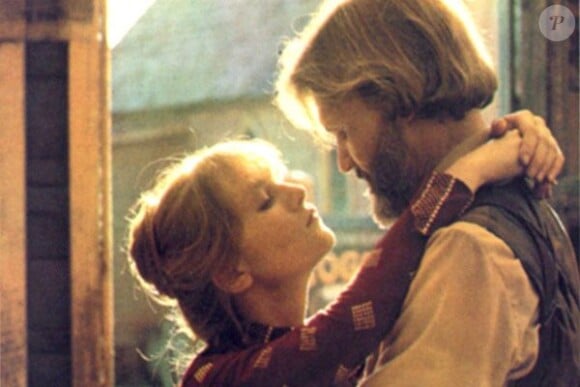 Isabelle Huppert et Kris Kristofferson dans La porte du paradis.