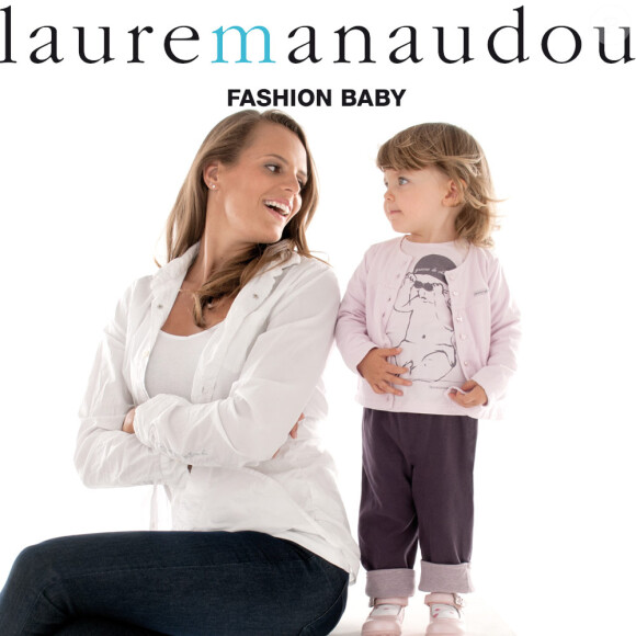 Fashion Baby, la collection spéciale petite fille imaginée par Laure Manaudou pour la marque Aubert