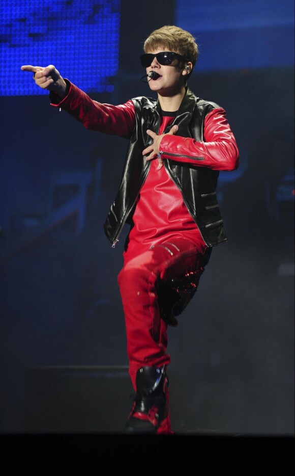 Justin Bieber en concert à Buenos Aires en octobre 2011