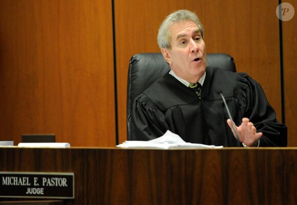 Le juge Pastor lors du procès du docteur Conrad Murray à Los Angeles le 3 novembre 2011