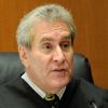 Le Juge Pastor lors du procès du docteur Conrad Murray à Los Angeles le 3 novembre 2011