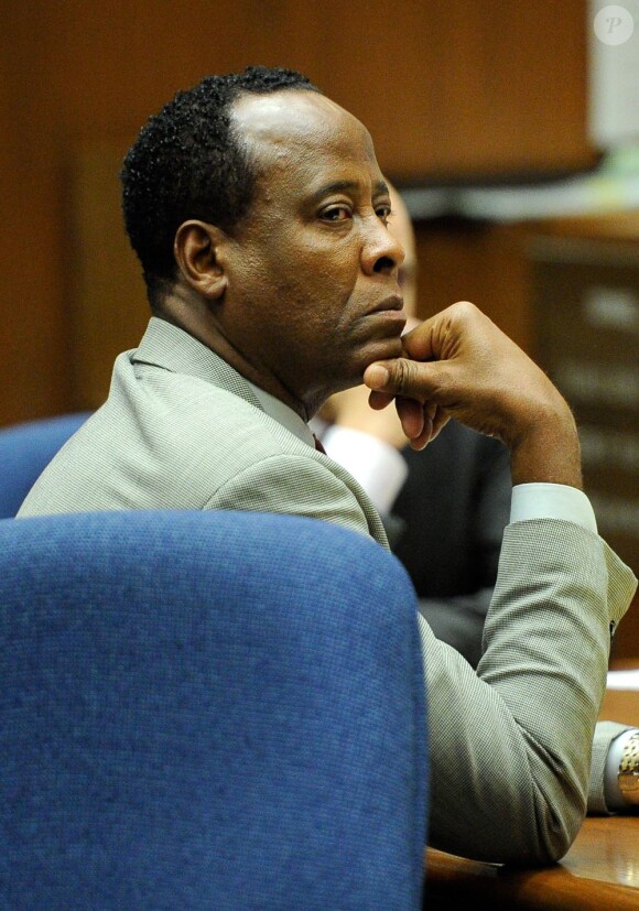 Le Dr Conrad Murry lors de son procès à Los Angeles le 3 novembre 2011