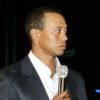 Tiger Woods, enchanté d'être au côté de Shane Warne le 7 novembre 2011 à Melbourne pour l'inauguration du Club 23