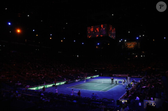 Le Palais Omnisport de Paris Bercy était plein pour le Masters 1000 de Paris le 8 novembre 2011
