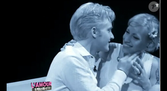 Allan et Lucie dans L'amour est aveugle le vendredi 11 novembre 2011 sur TF1