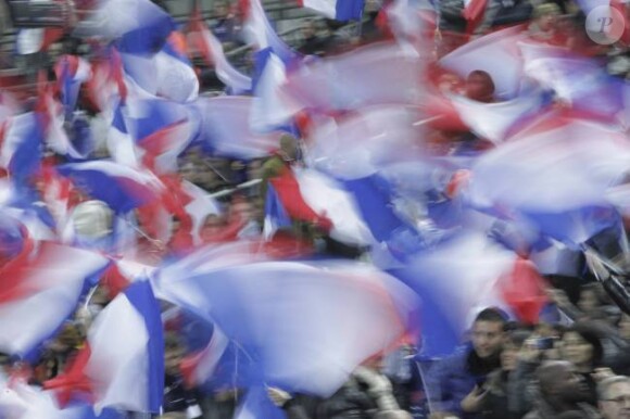 Les tribunes lors de la victoire de l'équipe de France sur les Etats-Unis le 11 novembre au Stade de France à Saint-Denis