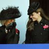 La famille royale britannique honorait le 13 novembre 2011 le traditionnel Dimanche du Souvenir à la gloire des anciens combattants et à la mémoire des disparus, devant le cénotaphe de Whitehall, à Londres.