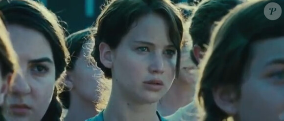 Jennifer Lawrence dans Hunger Games.