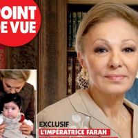 Farah Diba, impératrice d'Iran, évoque sa petite-fille, enfant de feu son fils