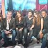 Hélène Ségara, Garou, Julie Zenatti, Patrick Fiori, Daniel Lavoie et Luck Mervil sur le plateau de Chabada, avec Daniela Lumbroso. Emission diffusée début décembre sur France 3.