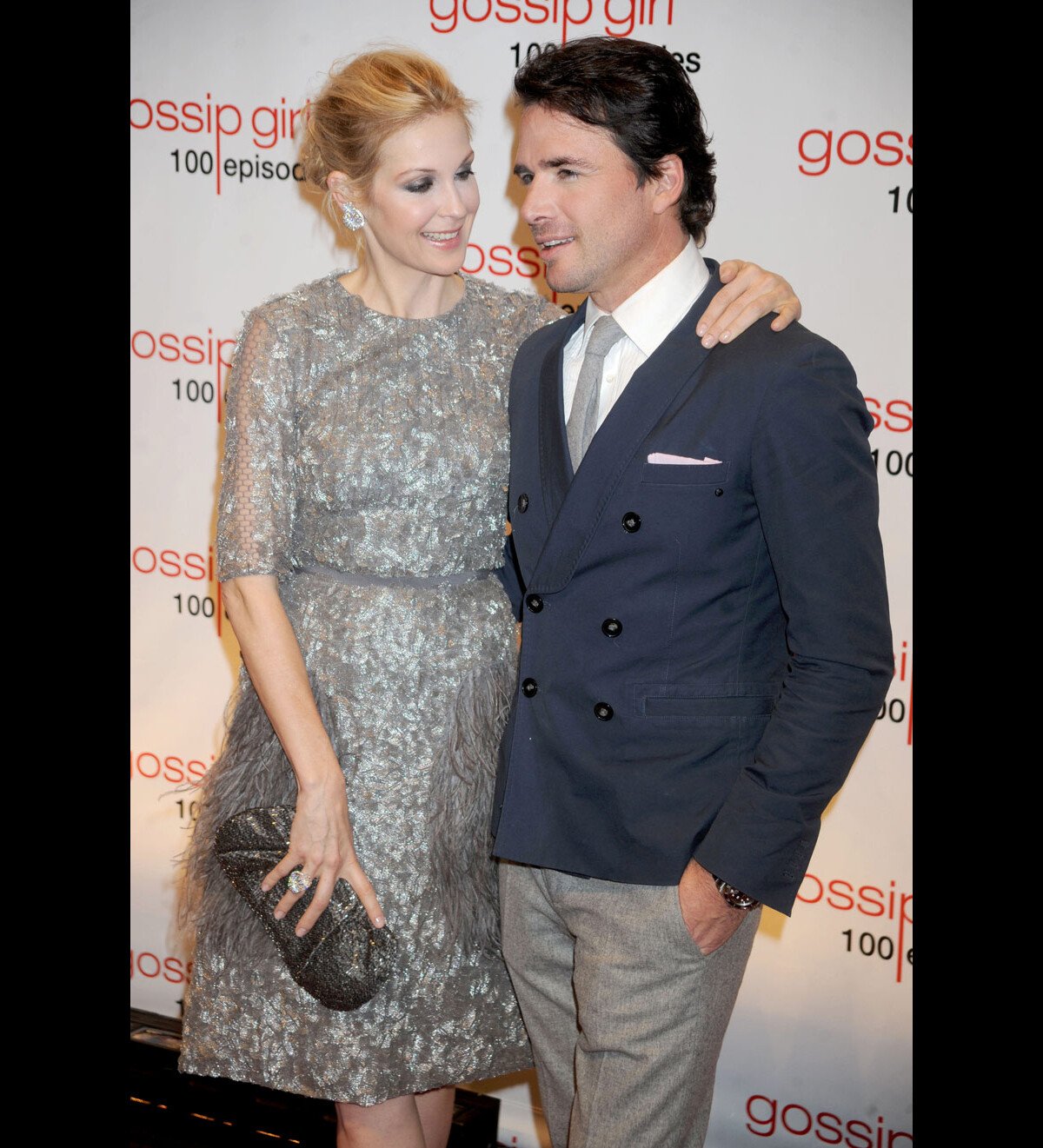 Photo Kelly Rutherford et Matthew Settle (Lily et Rufus) chez