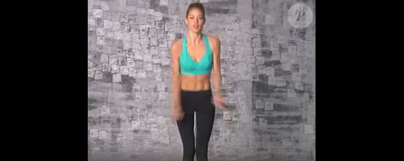 Doutzen Kroes dans les captures d'écran extraites de sa vidéo d'entraînement reste toujours aussi sexy, même dans l'effort !