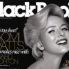 L'actrice Naomi Watts, clairement inspiré par Marylin Monroe sur le papier glacé noir et blanc du magazine Blackbook. Janvier 2007.