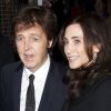 Paul McCartney et sa femme Nancy Shevell à Londres, le 29 novembre 2011.