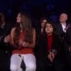 Prince, Paris, Blanket et Katherine Jackson lors de l'émission X-Factor spéciale Michael Jackson le 30 novembre 2011