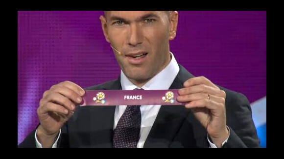 Euro 2012 : Zinedine Zidane a eu la main chanceuse