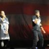 Kanye West et Jay-Z en concert pendant la tournée Watch the Throne