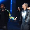 Kanye West et Jay-Z le 9 novembre 2011