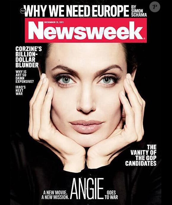 Angelina Jolie en couverture de Newsweek - décembre 2011