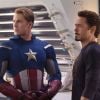 Chris Evans et Robert Downey Jr. dans Avengers, en salles le 25 avril 2012.