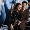 Robert Downey Jr. et sa femme Susan à Los Angeles le 6 décembre 2011 pour l'avant-première de Sherlock Holmes 2
