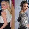 Amber Heard et Rachel McAdams sur le tapis rouge de Sherlock Holmes : Jeu d'ombres, à Los Angeles le 6 décembre 2011.