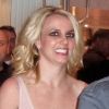 Britney Spears lors de la soirée  d'officialisation de ses fiançailles avec Jason Trawick, le vendredi 16  décembre 2011.