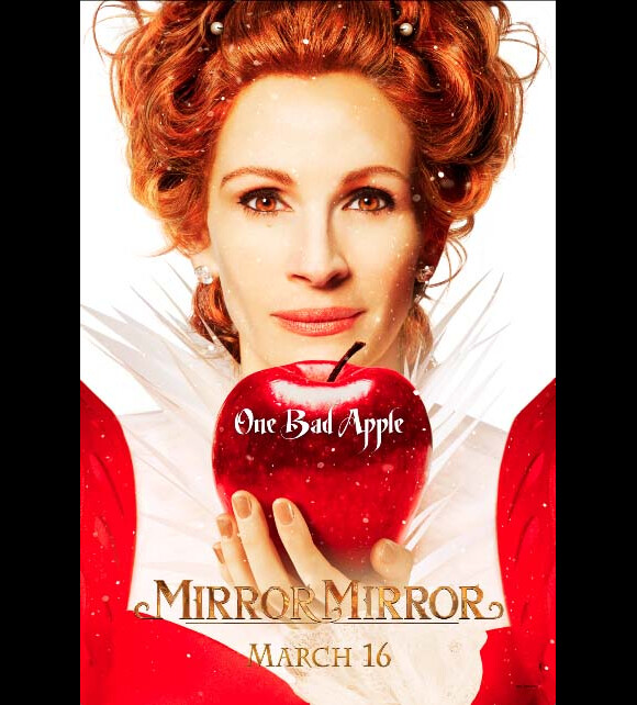 Julia Roberts dans Mirror, Mirror, en salles le 11 avril 2012.