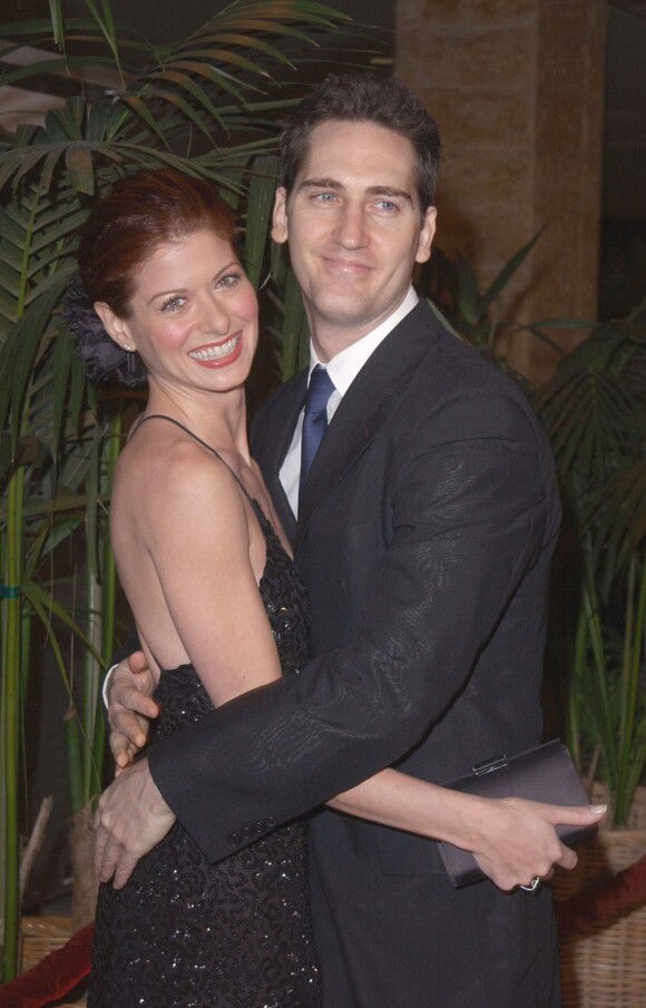 Debra Messing et Daniel Zelman à Los Angeles, le 8 novembre 2001.