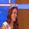 Miss France 2012, Delphine Wespiser sur le plateau de Ce soir avec Arthur, sur Comédie + explique sa passion pour la danse