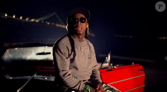 Lil Wayne dans le clip de The Motto, avec Drake et Tyga