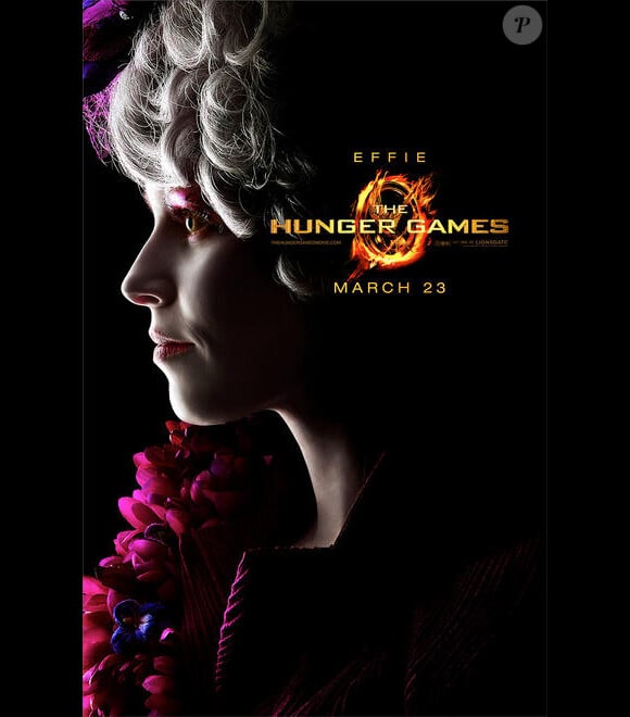 Affiche du film Hunger Games avec Effie/Elizabeth Banks