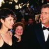 Mel Gibson et son épouse Robyn en mars 1997 à Los Angeles