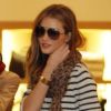 Rosie Huntington-Whiteley : en pleine séance de shopping pour avec son chéri Jason Statham dans une boutique de Beverly Hills le 27 décembre 2011