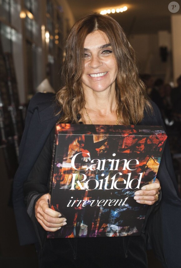 Carine Roitfeld, à la présentation de son livre Irreverent à Berlin, le 26 octobre 2011.