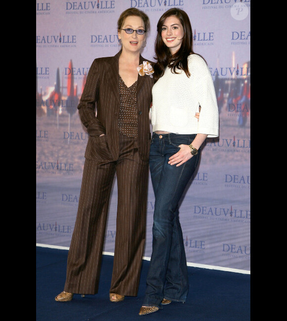 Meryl Streep et Anne Hathaway au festival de Deauville en 2006